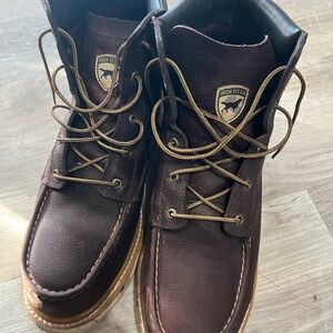 Irish Setter Dark Brown Leather Boots